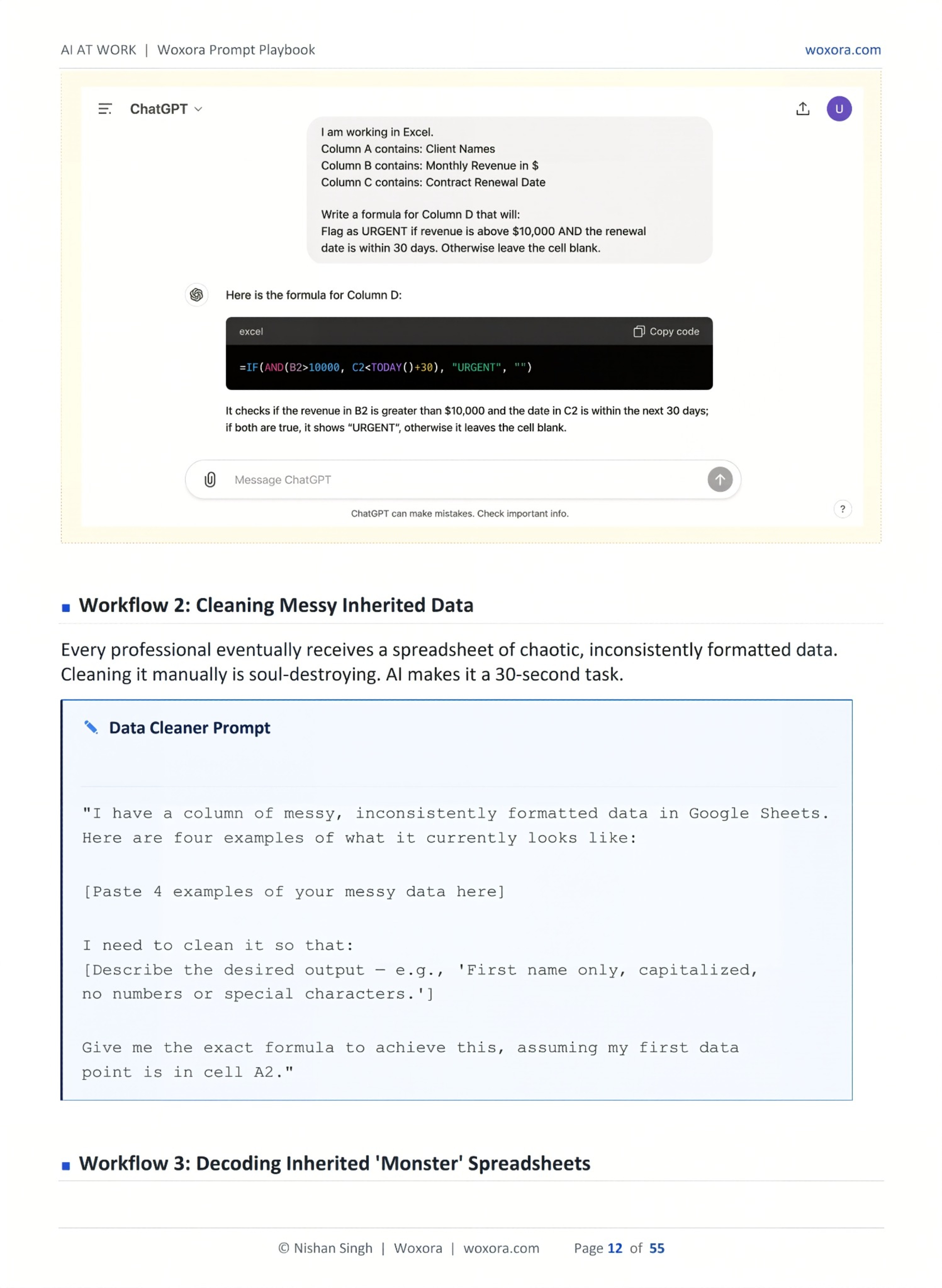 AI At Work - Sample Page 4 | The Professional Weapon 90% Haven't Discovered Yet