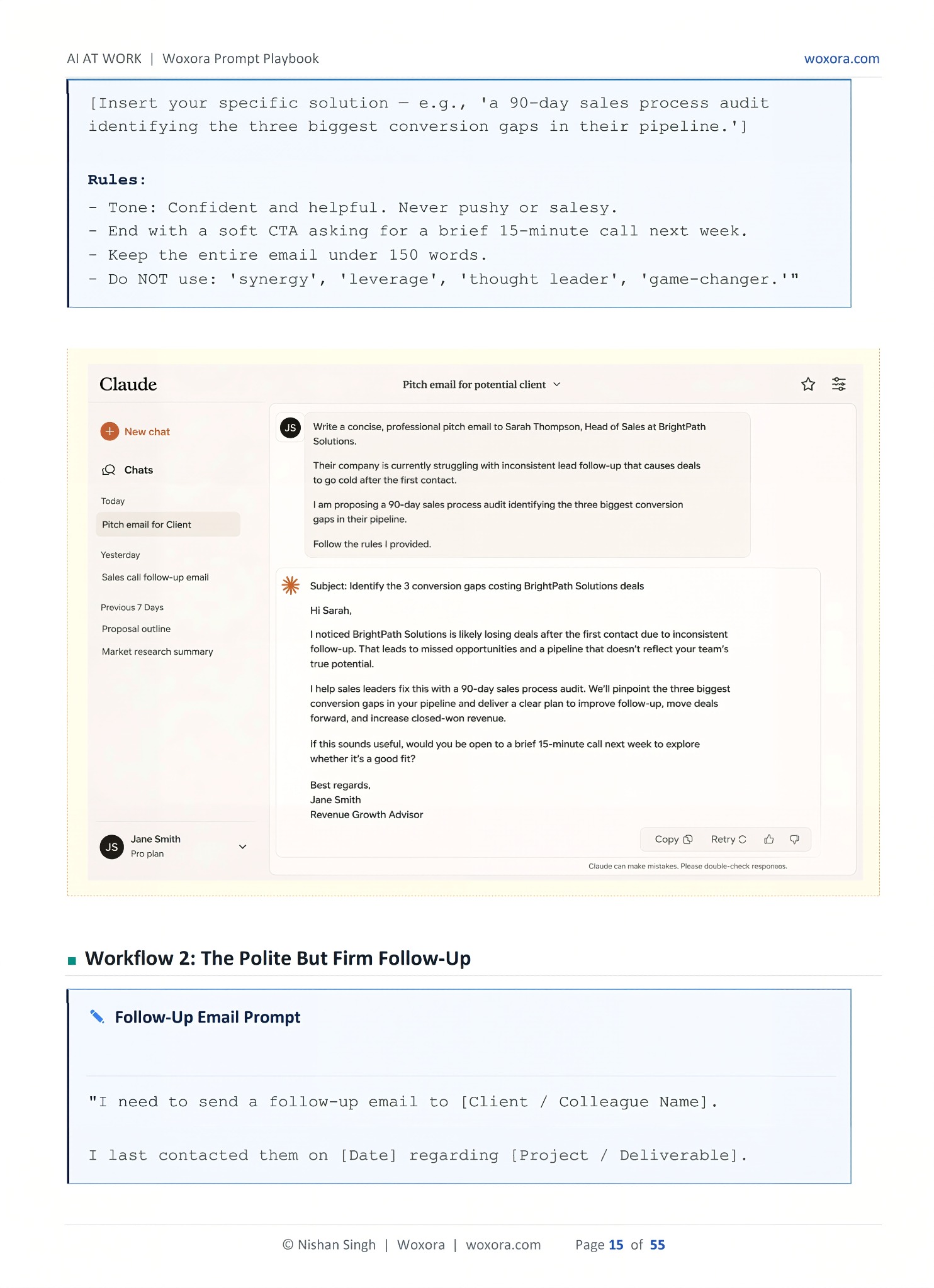 AI At Work - Sample Page 5 | The Professional Weapon 90% Haven't Discovered Yet