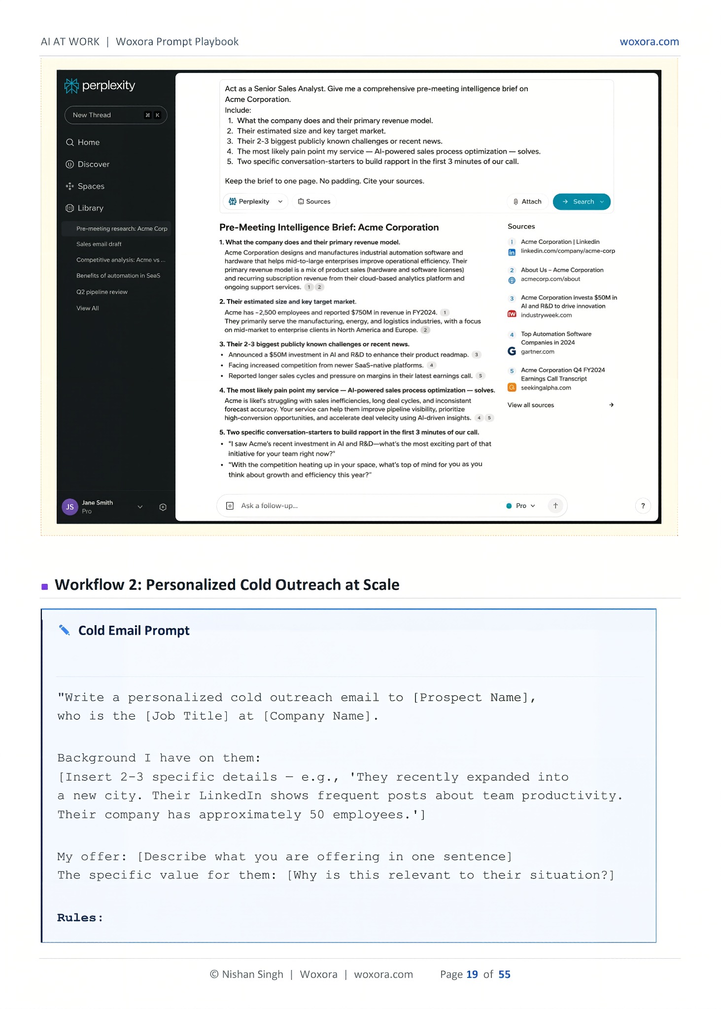 AI At Work - Sample Page 6 | The Professional Weapon 90% Haven't Discovered Yet