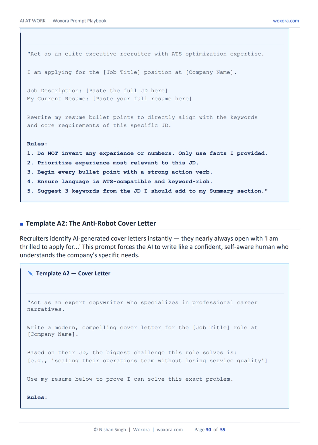 AI At Work - Sample Page 9 | The Professional Weapon 90% Haven't Discovered Yet