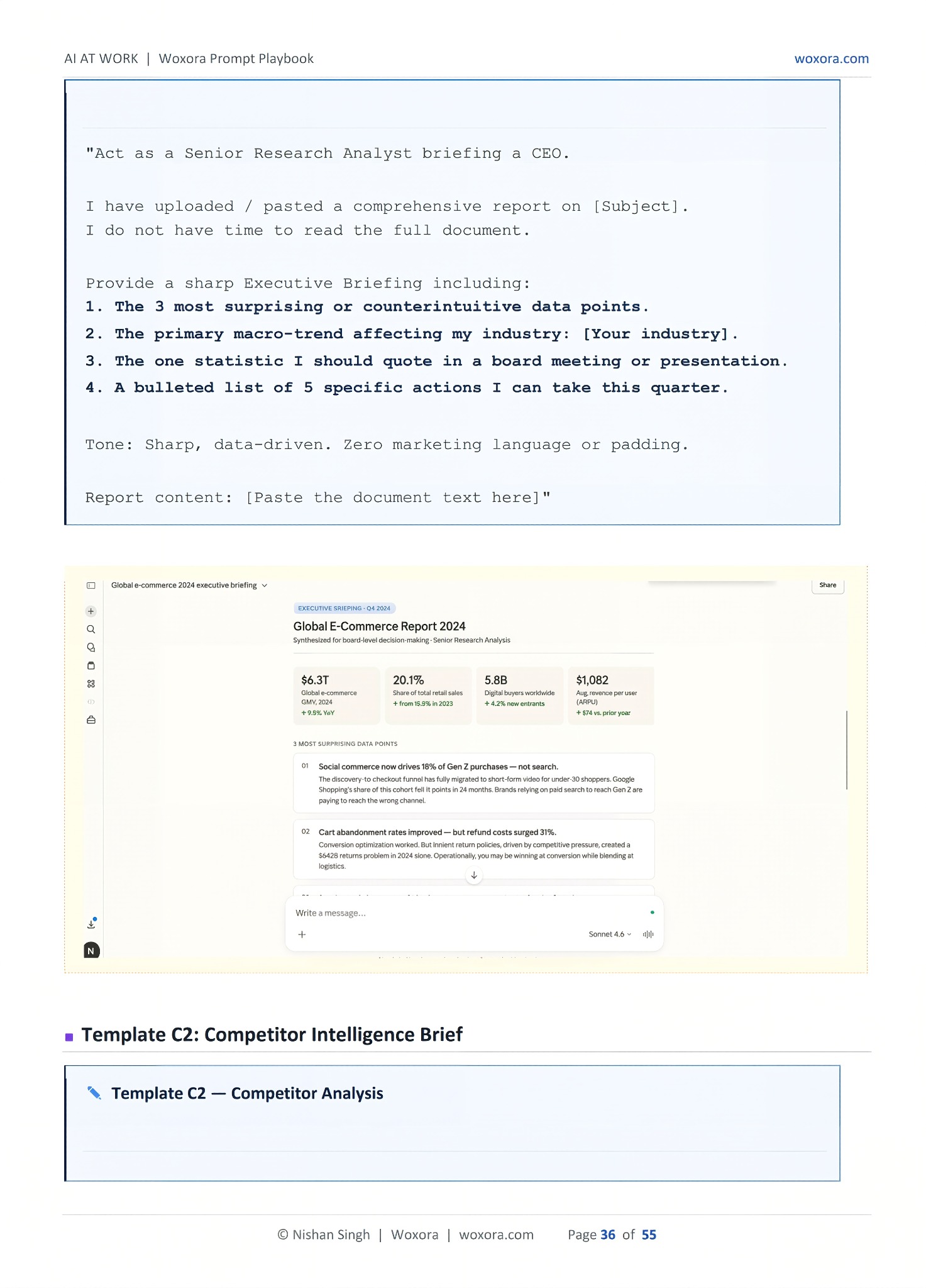 AI At Work - Sample Page 10 | The Professional Weapon 90% Haven't Discovered Yet